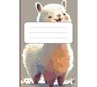 Lama Notebook: A Fun and Practical Notebook for Kids to Write, Draw, and Organize Their Ideas