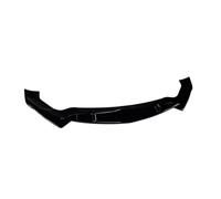 Lama Paraurti Anteriore Per Alfa Per Romeo Per Stelvio 2017-2026 | Kit corpo lama protettore splitter inferiore in ABS nero lucido/fibra di carbonio Lip Spoiler Anteriore(Nero lucido)