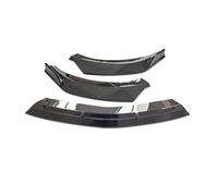 Lama Paraurti Anteriore Per Mercedes Per Benz W205 2019-2022 | PP Tuning Body Kit Spoiler anteriore Splitter mento Paraurti Labbro Deflettore Diffusore Splitter Anteriore(Nero lucido)