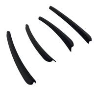 Lama Paraurti Anteriore Per VW Per Golf 8 MK8 2020-2025 | Paraspruzzi paraspruzzi parafango parafango stile GS da 4 pezzi in ABS nero opaco Splitter Anteriore