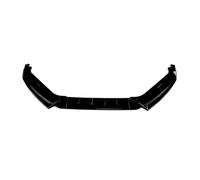 Lama Paraurti Anteriore Per Vw Per Scirocco Per MK3 2008-2014 | Spoiler per paraurti anteriore ABS Kit di styling esterno stile aggressivo nero lucido Lip Spoiler Anteriore(Nero lucido)