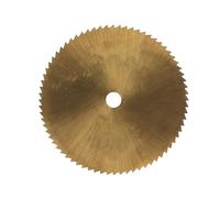 Lama per circolare in acciaio rapido, disco da taglio piccolo da 72 denti per metallo, legno, plastica, 60 mm x 6,35 mm (6,35 mm)