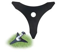 Lama per Decespugliatore 3 Denti Darryy Coltello Acciaio per Decespugliatore, Testina Lama per Decespugliatore, 25.4mm Disco per Decespugliatore Universale, Accessori per Decespugliatore (3mm, Ø300mm)