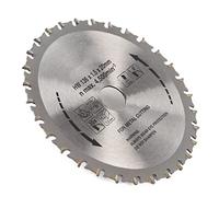 Lama per Disco circolare per taglio metalli Acciaio ad alta velocità Diametro 136 mm 30 denti per seghe circolari Troncatrice Seghe tavolo Seghe a braccio radiale Attrezzo