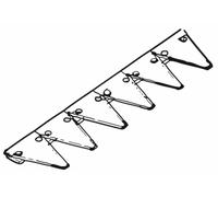 Lama per Falciatrice Ama 22 Sezioni Rigate 1,1 m