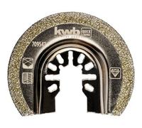 Lama per Multifunzione Semicircolare Diamantata Kwb Universale Mm 65X12