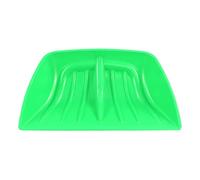 Lama per pala in plastica rossa PP per uso agricolo, giardino ed edilizia - Adatta per manici da 34 mm di diametro - Testa di pala di ricambio per la rimozione di neve, ghiaia, (Verde)