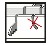 Bosch Professional 5 pezzi di lame per sega universale S 1110 VF Heavy for Wood and Metal (lunghezza 225 mm, accessorio per sega universale), Grigio