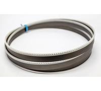 Lama per sega a nastro bimetallico HSS, M42, 2450 x 27 x 0,9 mm, con 4/6 denti