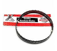 Lama per sega a nastro Charnwood W711 da 6,3 mm, 8 TPI, adatta anche per Axminster HBS200N, Einhell TC-SB 200/1, Fox F28-184, Lumberjack BS200, Nutool HBS190, Record Power RPBS, Scheppach HBS20