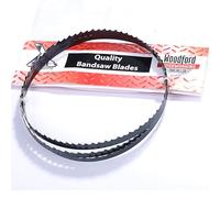 Lama per sega a nastro per Record Power BS250 Premium 10, HOLZKRAFT HBS 251 1/2" x 4 TPI anche per Clarke CBS355, Axminster Hobby HBS250N, Fox F28-186A, Draper 25766, Nutool HBS14 Made by Xcalibur