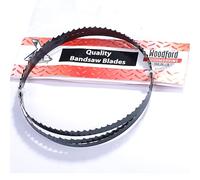 Lama per sega a nastro Scheppach BSE32 HBS32 3/8" x 10 TPI, adatta anche per Kity 612/712, Axminster JBS150, Dewalt BS1310 3401 3501, Elu EBS 3401/3501 Made by Xcalibur Tooling