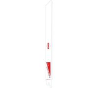RUKO 33189165 - Pack de 5 sierras de sable bimetal con vástago universal 1/2", para metal, 225 mm (Equivalencia Bosch S 1122 BF)