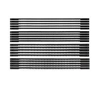 Lama per sega a traforo fissata, 20 pezzi lama a scorrimento in acciaio al carbonio lame per seghe in legno ad alta tenacità taglio dei denti affilati lama per sega a staffa