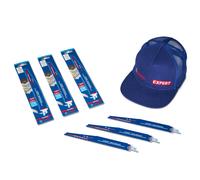 Lama per sega alternativa Expert 3x S1156 XHM + visiera protettiva