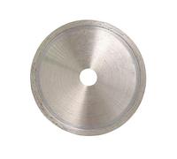 Lama per sega circolare diamantata, 1 pezzo, disco da taglio senza denti per tagliare vetro, giada, gioielli, agata e pietre preziose (4 Inch/20 MM)