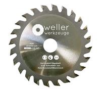 Lama per sega circolare professionale HM 85 x 15 mm, 24 denti, adatta per Makita o Bosch
