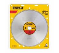 Lama per sega da taglio in acciaio DeWALT, 355 x 25,4 mm, 90 denti DT1927