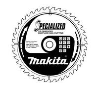 Lama per sega MAKITA per legno SPECIALIZZATA con denti svasati 270x2,6x30 mm 60 denti B-09531