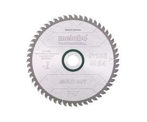 Lama per sega METABO 165 x 20 mm, 54 denti, 5° Power Cut prof 628293000