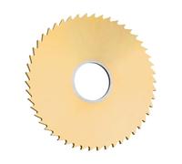 Lama per sega per taglio met alli 1PC Lama for Mulino HSS Co TiN Utensile da taglio circolare CNC Slot Machining Taglio in acciaio Diametro 40 50 60mm(HSS Nitride,40MM-D13-1.0MM)
