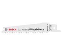 Bosch Lama per Sega a Sciabola S 511 Df, Flessibile Legno E Metallo, 5er-Pack