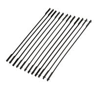 Lama per seghetto alternativo con denti fissati, 12 pezzi 127mm lama for sega a scorrimento denti 10 15 18 24 accessori for utensili elettrici for la lavorazione del legno neri for il taglio del legno