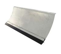 Lama per sgombraneve 100 x 40, zincata a fuoco, adatta per tosaerba e motocoltivatore