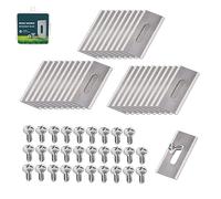 Lama per tagliaerba Robot,Lame Robot Tagliaerba, Lame per tagliaerba, Lama Robot da Prato,Lama Robot Da Prato Adatta Per Husqvarna， 30 Pezzi (Colore : Sliver)