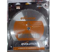 Lama per taglio UNIVERSALE Ferro, Legno, Plastica, Allumini da mm 355 Evolution