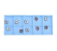 Lama per tornitura in carburo Lega di titanio Resistenza alle alte temperature Utensile per tornio Taglio di metalli CCMT060204-XM3025 Rombo Carburo di tungsteno