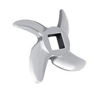 Lama per Tritacarne, 1 Pezzo di Lama per Tritacarne in Acciaio Inossidabile Coltello per Tritacarne Accessori da Cucina di Ricambio Lama per Tritacarne (22#)