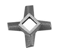 Lama per Tritacarne in Acciaio Inox, Coltello per Tritacarne Forma di Croce Coltello per Elettrico o Manuale Metallo, Tritacarne Lama Coltello Cutter di Ricambio (#5)