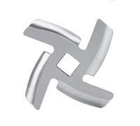 Lama per tritacarne Lama per coltelli in acciaio inossidabile Accessorio per dischi per tritacarne tritacarne per la cucina di casa(46 mm)