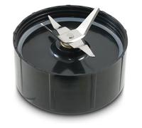 Lama piatta di ricambio, compatibile con Magic Bullet, frullatore frullatore estrattore MB1001 250W a croce