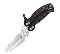 Lama professionale in acciaio inossidabile ultra affilata multiuso(Black)