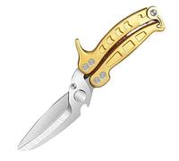 Lama professionale in acciaio inossidabile ultra affilata multiuso(Gold)