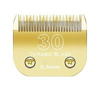 Lama Ramic Staccabile for Cani Da Compagnia, Compatibile Con Andis, AG, AGC, AGP, AGRC, Compatibile Con Oster, Tosatrici A5(NO.30(0.5mm))