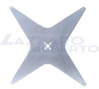 Lama ricambio per robot rasaerba 4 punte 29cm compatibile con ambrogio
