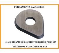 Lama ricambio raschietto bahco ergo articolo 625 pera carene barche,ruggine