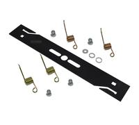 Lama scarificatrice / decespugliatore per vari tosaerba + 4 molle temprate