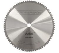HM Lama per sega circolare 355 x 25,4 mm 80Z universale per metallo e plastica, lama in metallo duro per molti usi diversi
