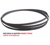 LAMA SEGA A NASTRO BIMETAL M42 PER NEBES TM100 (1335 x 13 x 0,65 mm)
