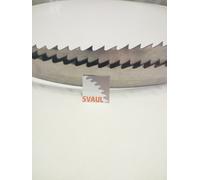 LAMA SEGA A NASTRO PER LEGNO IN ACCIAIO SVEDESE ALTEZZA 15-SPESSORE 0.6-DENTE 8