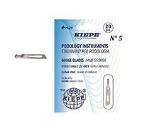 Lama Sgorbia N° 5 Acciaio Kiepe Professional Manicure Pedicure -20Pz.-