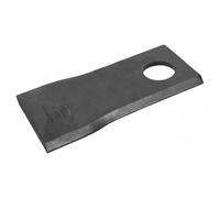 Lama sinistra per falciatrice rotatoria 112x48 mm adatto per Pöttinger, 25 pezzi