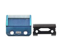 Lama Sostitutiva Con Dissolvenza DLC, Compatibile Con WAHL/JRL, KM-90-4 | Testina professionale, adatta for tosatrici Madeshow, MRD, Gamma e SC.(Blue DLC x2)