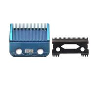 Lama Sostitutiva Con Dissolvenza DLC, Compatibile Con WAHL/JRL, KM-90-4 | Testina professionale, adatta for tosatrici Madeshow, MRD, Gamma e SC.(Blue DLC x5)