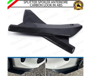LAMA SPOILER SOTTO PARAURTI SPLITTER PER DR 3.0 ANTERIORE CARBON LOOK