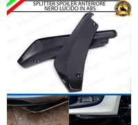 LAMA SPOILER SOTTO PARAURTI SPLITTER PER KIA EV9 ANTERIORE NERO LUCIDO